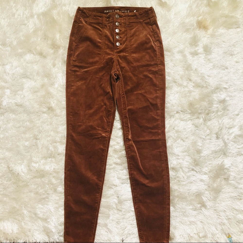 American Eagle Corduroy Hi Rise Skinny